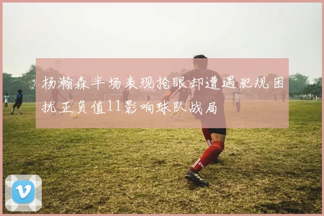 杨瀚森半场表现抢眼却遭遇犯规困扰正负值11影响球队战局